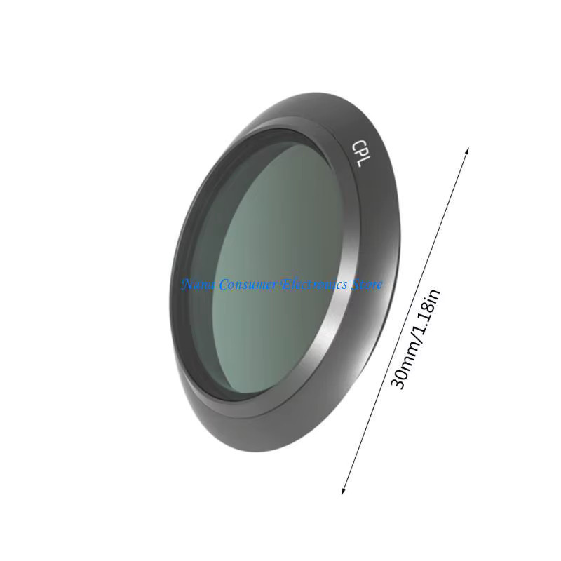 G7NE ND-Filter Set ND8 16 32 64 und Polarisationsfilter für Autel Robotics EVO Lite 4K in Schwarz - Bild 2