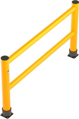 Ampere Handlauf Rack-Mammut Flex aus Kunststoff in verkehrsgelb, L: 600 cm, H: 110 cm - Bild 1