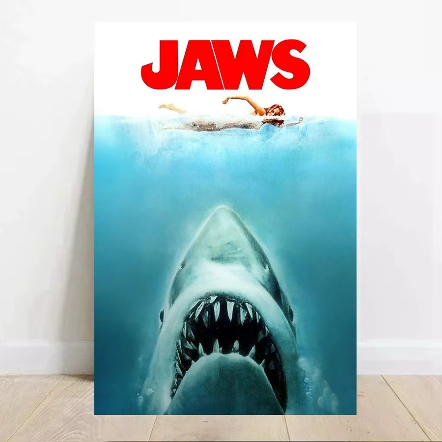 KAYOU 5D-Diamantgemälde Jaws Horror-Hai Wandbild Multicolor B: 30,0 cm, H: 20,0 cm - Bild 2