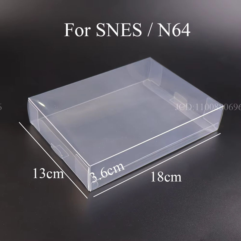5er-Set ChengHaoRan Schutzhüllen aus transparentem PET für Nintendo N64 NES SNES GB GBA GBC und weitere Spielepatronen - Bild 3