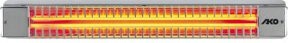 AKO Terrassenstrahler EDS 1300W in Silber, B/H/T: 72 x 10,5 x 10 cm - Bild 1