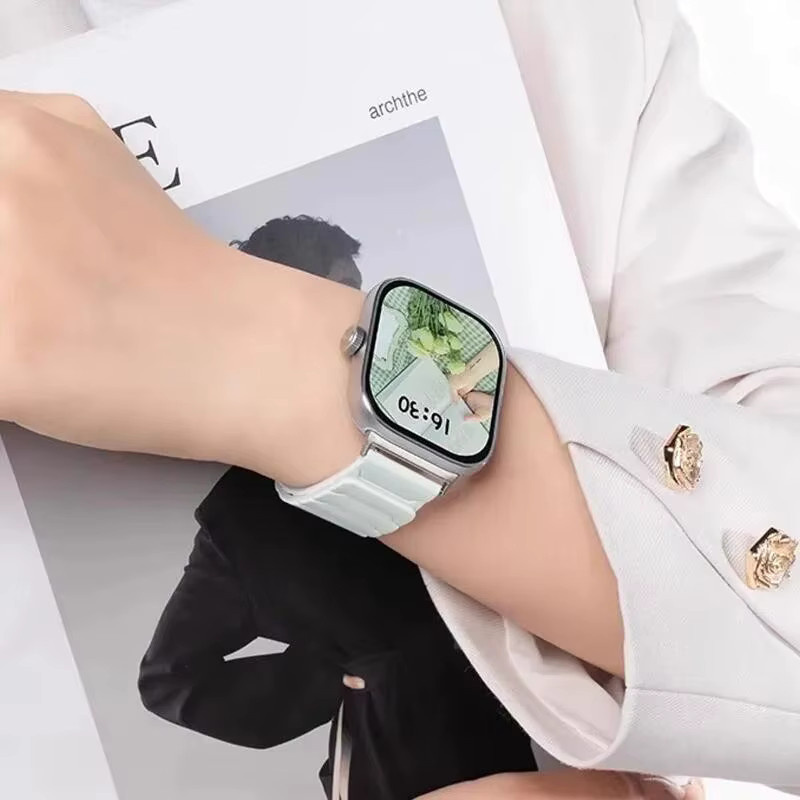 Xiaomi Uhrenarmband Silikon, Magnetisch, Weiß, Unisex - Bild 3