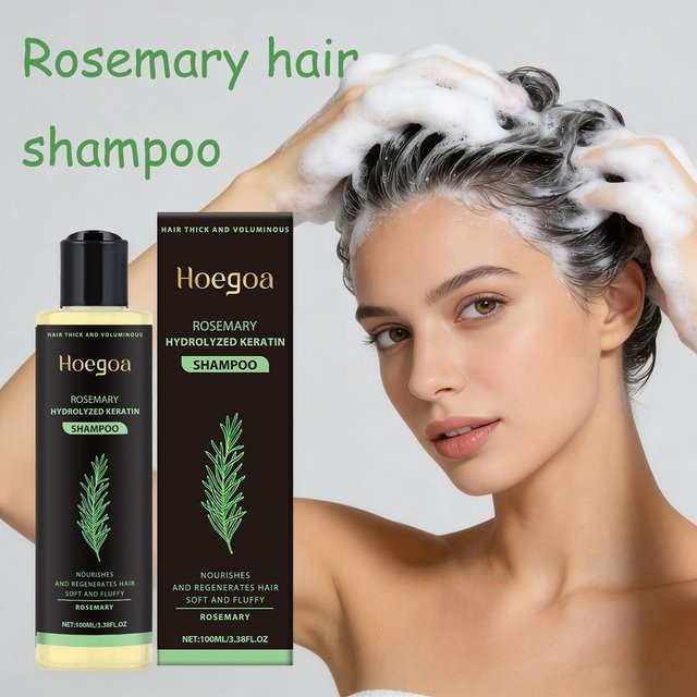 Hoegoa Rosmarin Shampoo, für strapaziertes Haar - Bild 1