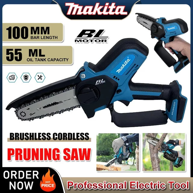 Makita Akku-Astsäge bürstenlos in Blau für 18V Akku - Bild 1