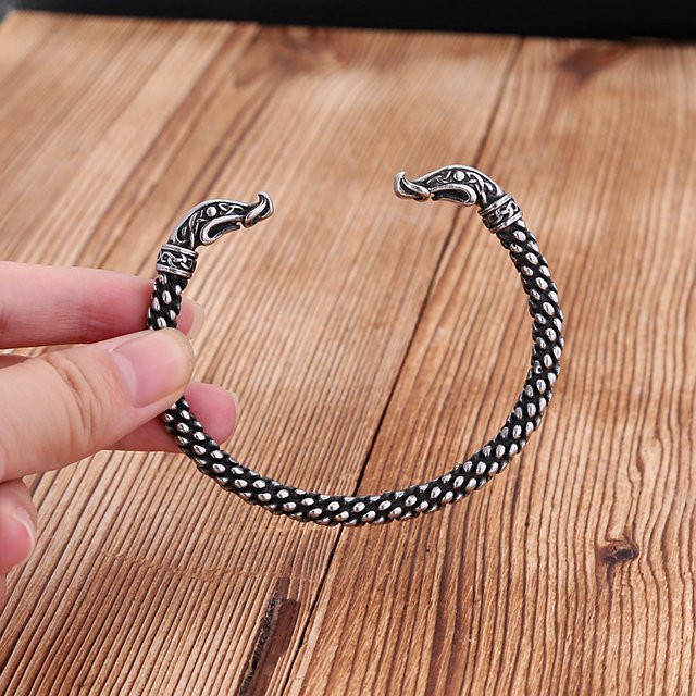 NORTHMAN Armband, Edelstahl, Silber, Unisex - Bild 1