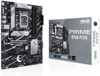 Asus PRIME B760-PLUS Mainboard LGA1700 DDR5 mit Ethernet/LAN in Schwarz/Silber - Bild 1