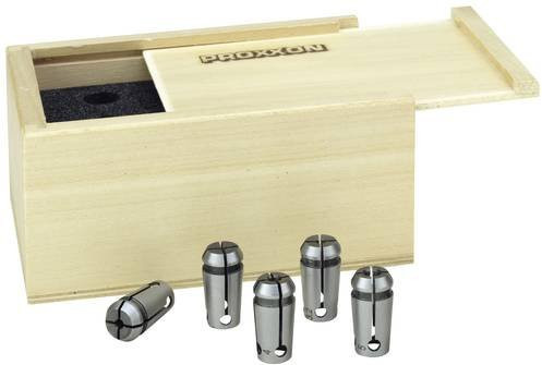 Proxxon Micromot Spannzangensatz 5-teilig für PF/FF 230 in Silber (2,4 bis 5 mm) - Bild 1