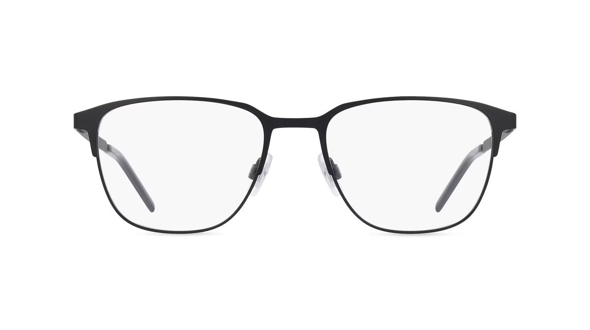 Hugo HG 1155 Korrektionsbrille, Vollrand, Quadratisch, Metall, Schwarz, Herren - Bild 1