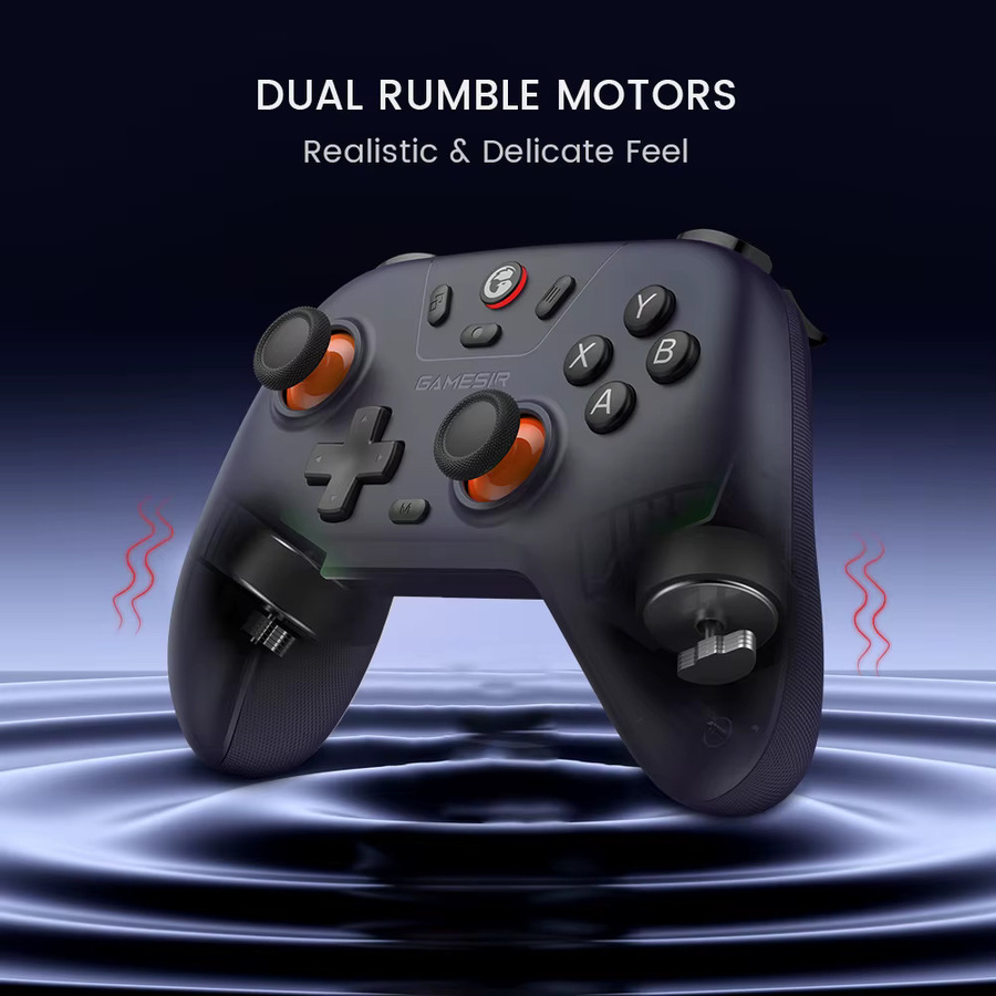 GameSir Nova Lite Switch Controller mit Hall-Effekt Gamepad für Nintendo Switch, iPhone, Android, Windows PC und Steam in Pink und Schwarz - Bild 3