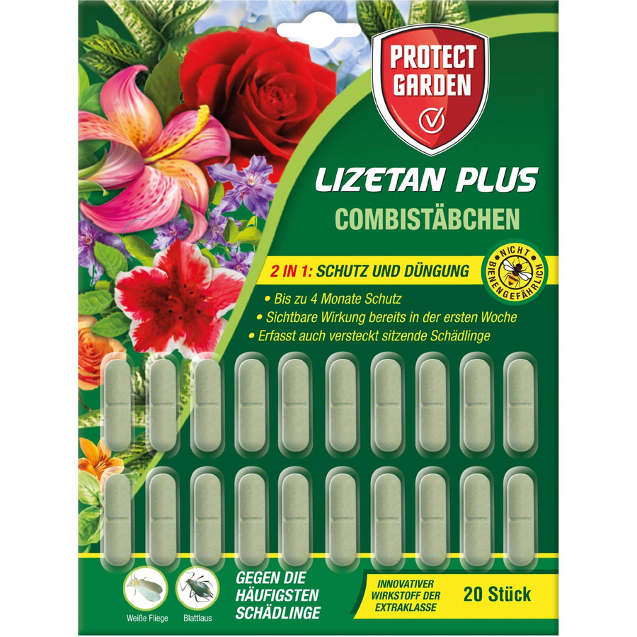 Protect Garden Lizetan Plus Combistäbchen gegen Blattläuse, 20 Stück - Bild 2