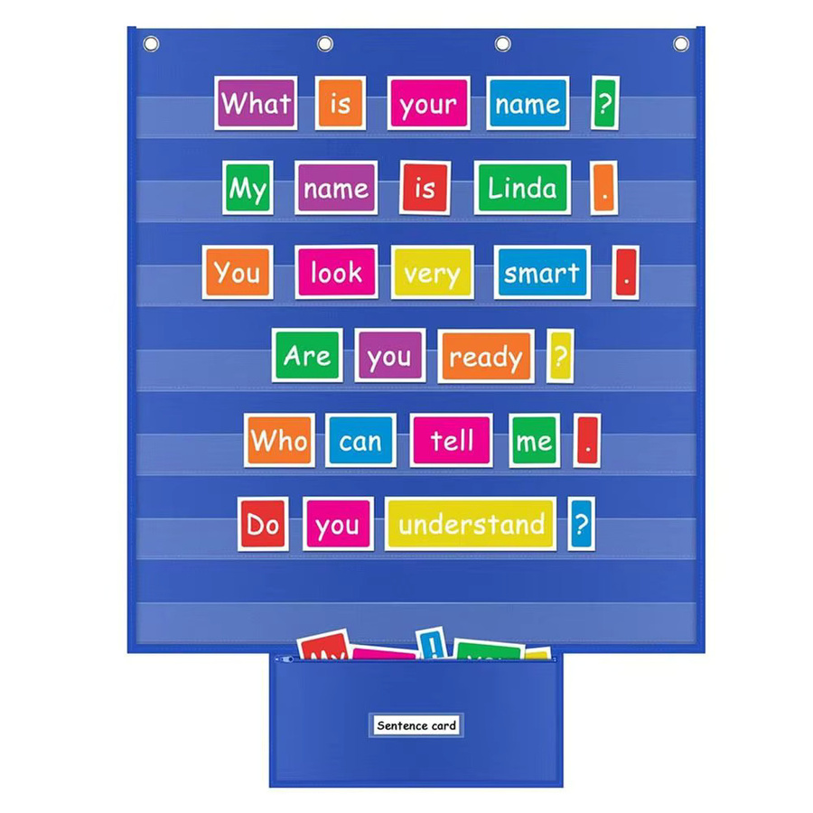 Langlebige Taschenkarte für den Unterricht in der Schule und im Homeschooling, Beige, Kunststoff - Bild 2