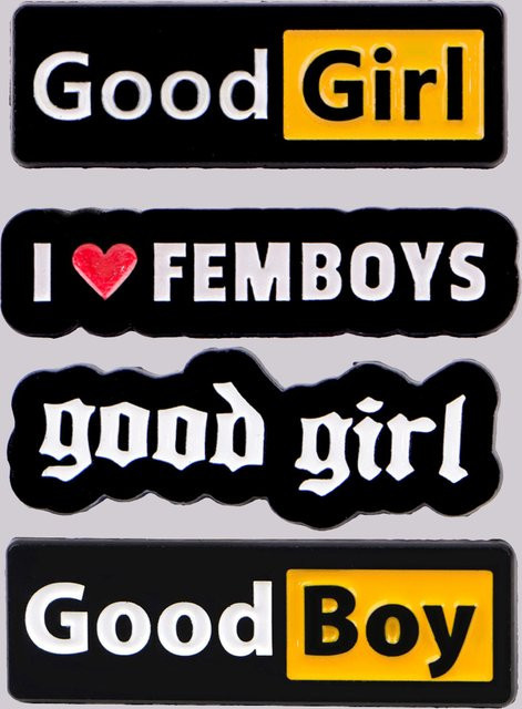 Ramulus Emaille-Anstecknadel GOOD BOY, Bunt, Unisex - Bild 1