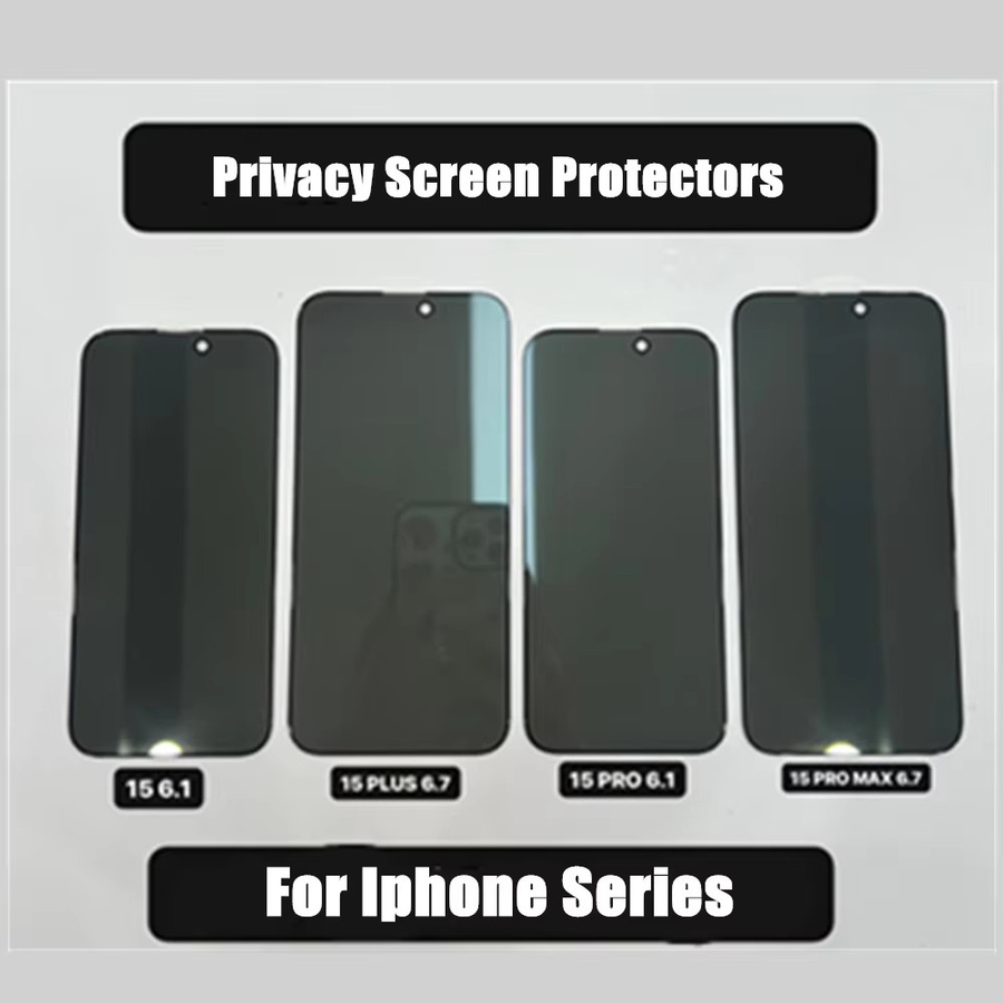 4er Pack Anti-Spy Displayschutzfolie aus gehärtetem Glas für Apple iPhone 14 Pro Max, 14, 13 und 11 - Bild 4