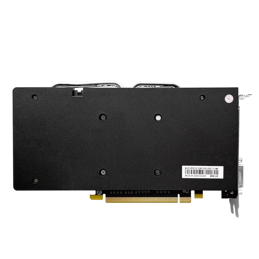 AMD Radeon RX 580 8GB GDDR5 Grafikkarte in Schwarz mit PCIe 3.0 x16 Anschluss für Desktop-Computer - Bild 2