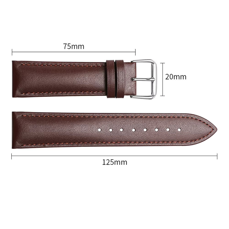 HQstrap Uhrenarmband Kalbsleder, Unisex - Bild 2