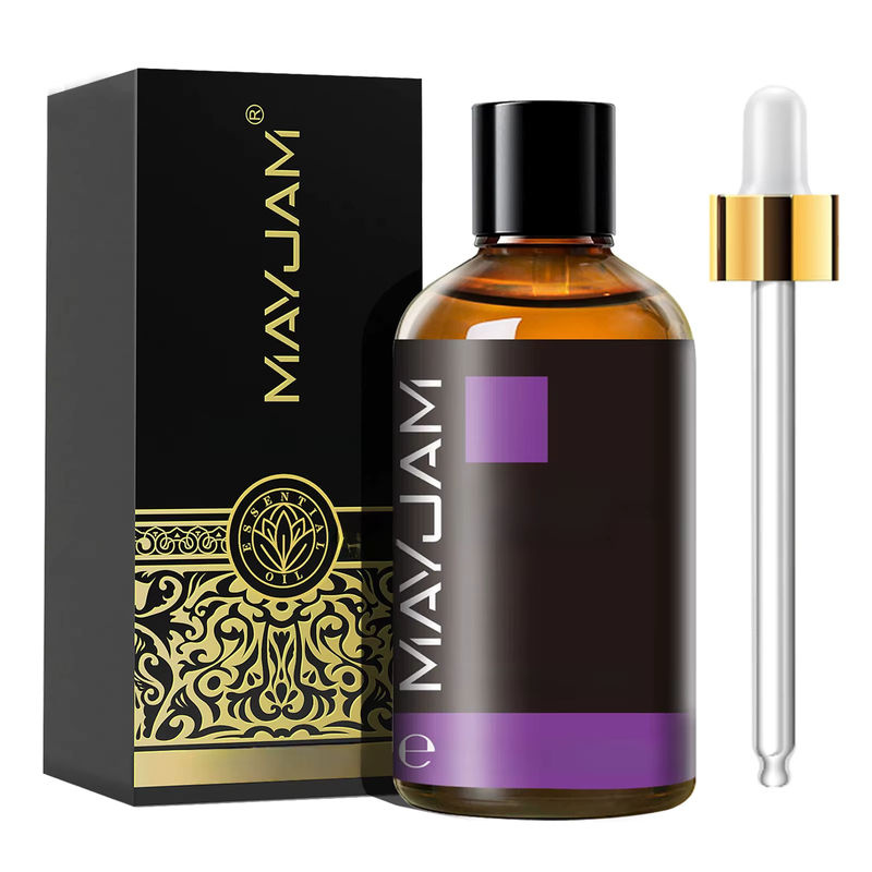 MAYJAM Premium Lavendel ätherisches Öl in brauner Glasflasche, 100 ml - Bild 6