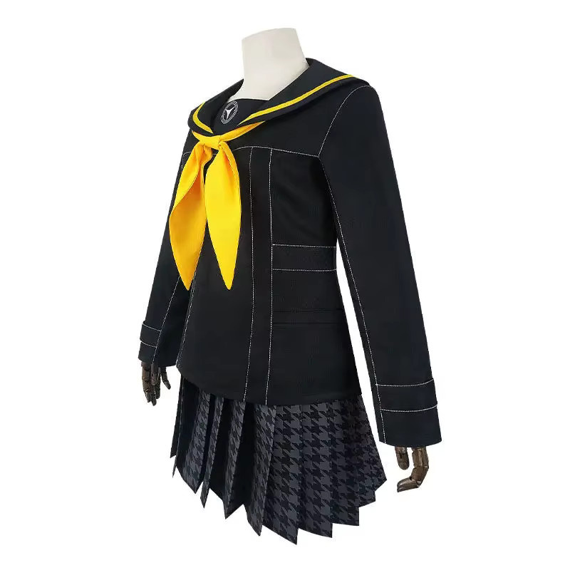 Anime Kujikawa Rise Rollenspiel Perücke Charakter 4, Gold JK Uniform weibliche Matrosen Set, Kostüm - Bild 3