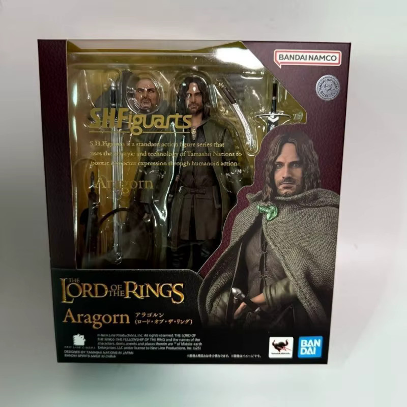 Bandai SHFiguarts Der Herr der Ringe Frodo Baggins & Gollum Aragorn Actionfiguren - Bild 3