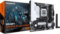 Gigabyte B840M GAMING PLUS WIFI6E Mainboard mit AMD AM5 Sockel, Micro-ATX Formfaktor, DDR5 Unterstützung, WiFi 6E und Bluetooth - Bild 1