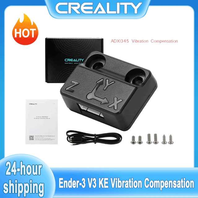 Creality Vibrationskompensationssensor für Ender-3 V3 KE 3D-Drucker Zubehör in Schwarz - Bild 1