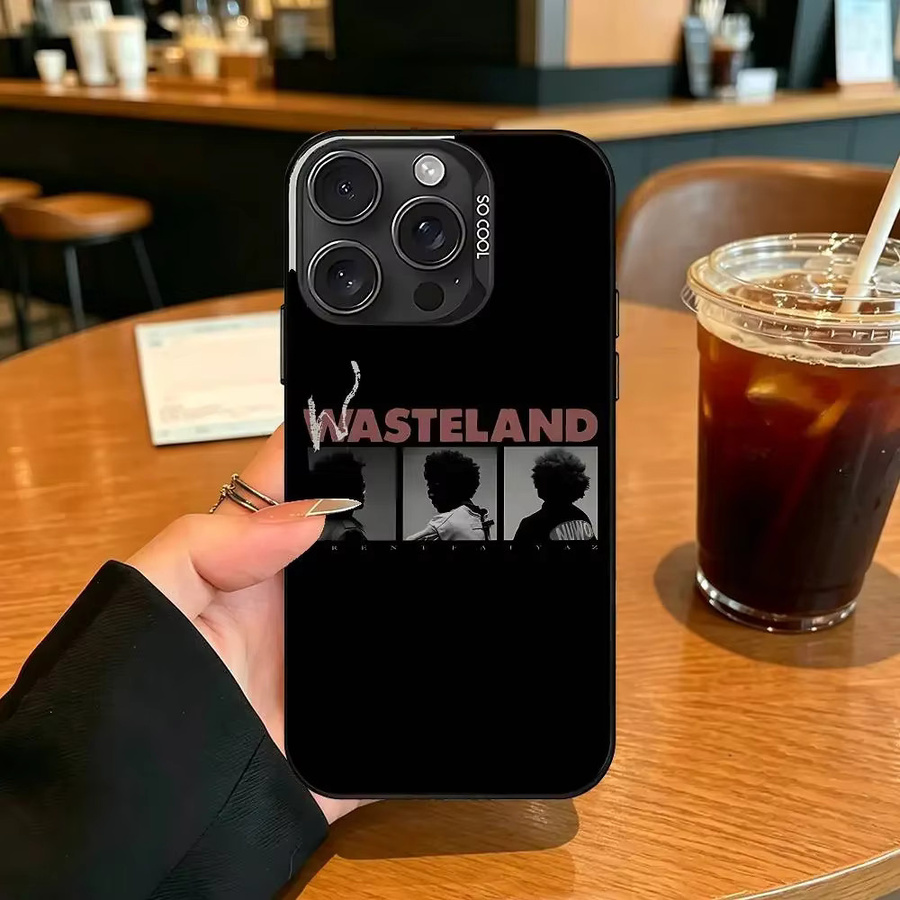 Singer B-Brent F-Faiyaz Stoßfeste Hülle für iPhone 11 bis 17 Pro Max in Silber - Bild 6