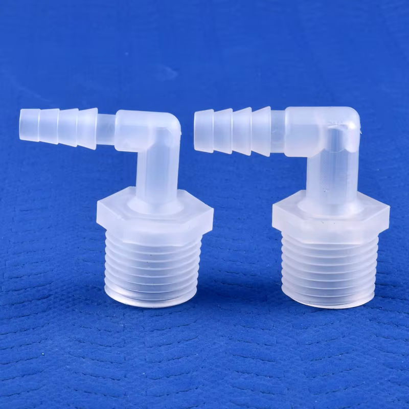 SgooHan Pagoden-Adapter G1/2 Außengewinde aus PP für Luftpumpen und Aquarien, transparent, 6,4 bis 19,5 mm Schlauchanschluss - Bild 5