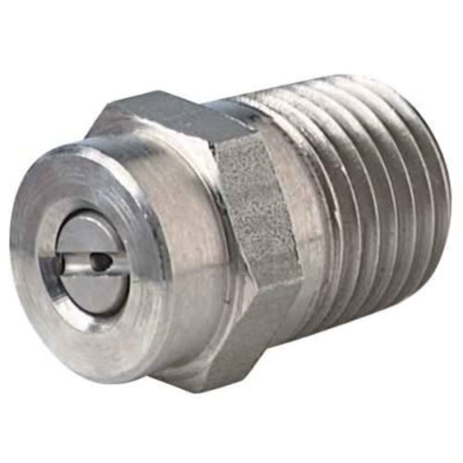 VIBRATITE Hochdruckreiniger Reinigungsdüse mit 1/4 Zoll Gewinde in Silber für verschiedene Spritzwinkel und Wasserstrahlgeschwindigkeiten - Bild 2