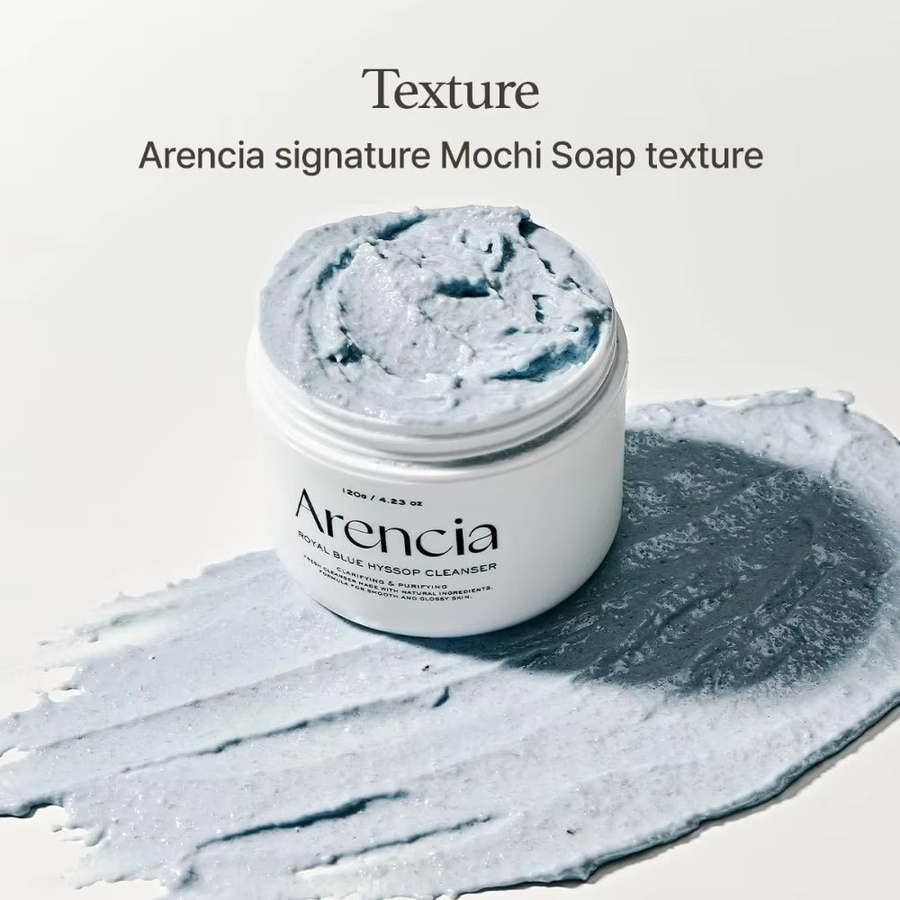 Arencia Fresh Rice Mochi Reiniger, Grüner Tee, Kamille, 120g - Bild 3