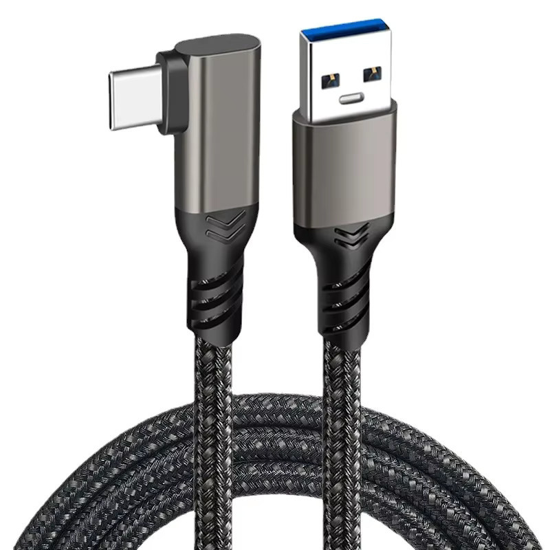 BSN USB-A auf USB-C Kabel Schwarz 10 Gbit/s USB 3.2 Gen1 für Oculus Quest Link VR Headset Datenübertragung und Schnellladung - Bild 3