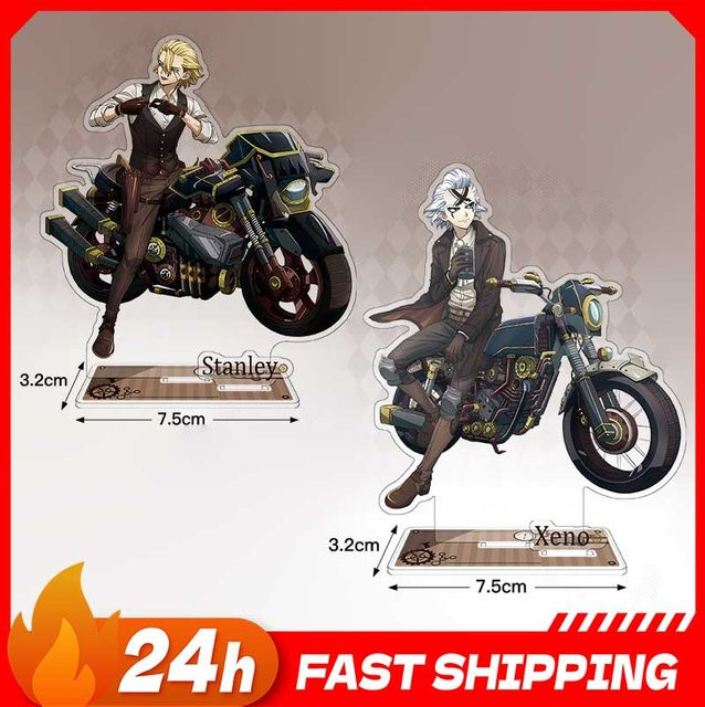 Dr. Stone Anime Acryl-Standfigur Xeno im Lokomotiv-Stil, Multicolor - Bild 1