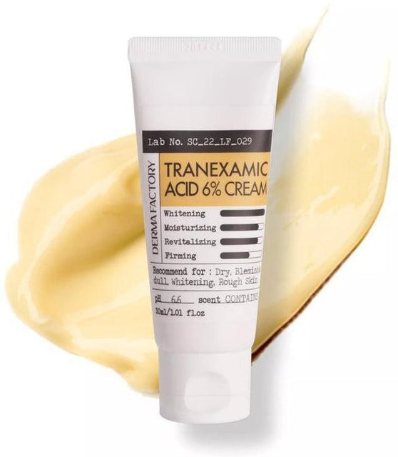 Derma Factory Tranexamsäure 6% Creme, 30 ml, mit Niacinamid - Bild 1