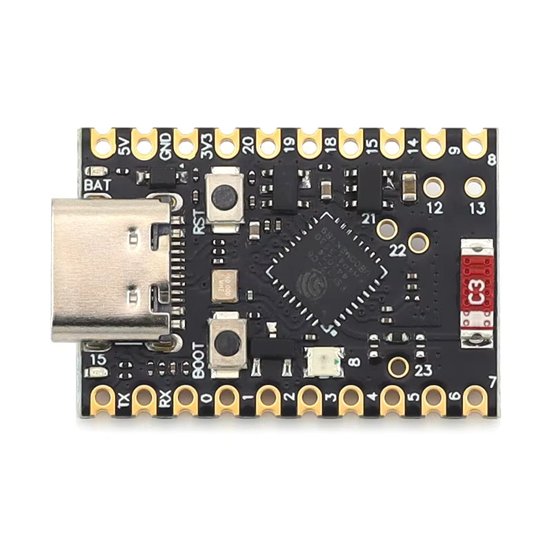 Stlxy ESP32-C6 SuperMini Entwicklungsboard Mikrocontroller Erweiterungsplatine in Schwarz - Bild 2