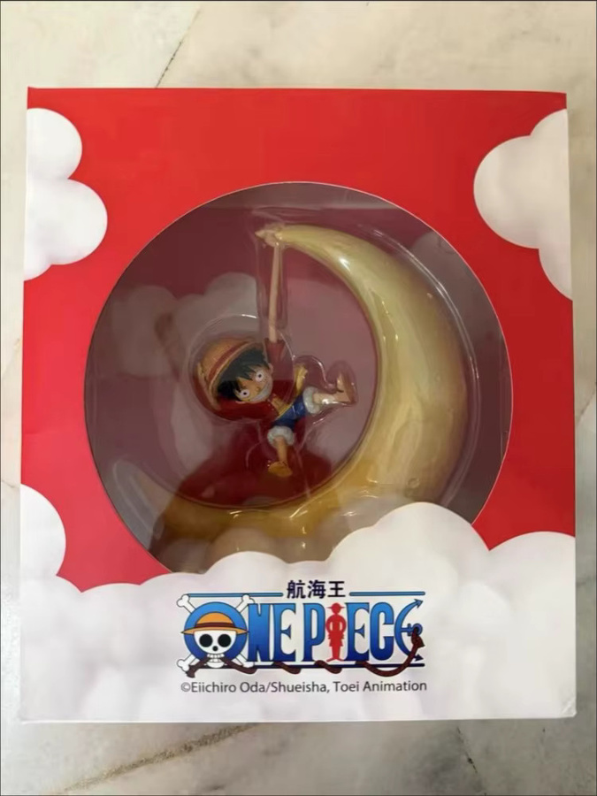 Bandai One Piece Ruffy Magnetsteuerung Nachtlicht, Desktop-Ornament, ab 14 Jahren - Bild 2