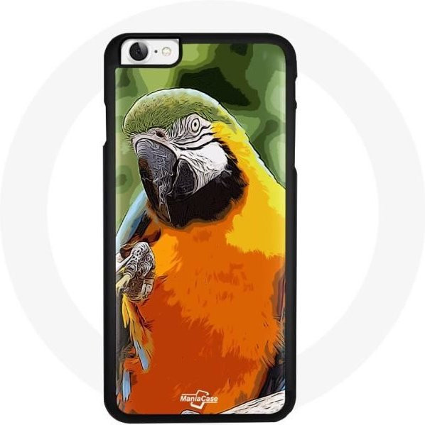 Oisea iPhone 5C Hülle mit Papagei-Motiv in bunten Pastellfarben - Bild 1