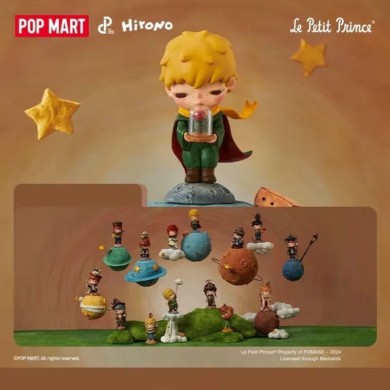 POP MART Hirono Le Petit Prince Serie Blind Box mit einer niedlichen Anime Actionfigur als Mystery Box Ornament - Bild 1