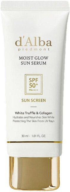 d'Alba Sonnen-Serum mit Kollagen, LSF 50, 30 ml - Bild 1
