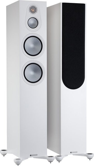 Monitor Audio Silver 300 7G Passive Stand-Lautsprecher Paar in Weiß seidenmatt - Bild 1