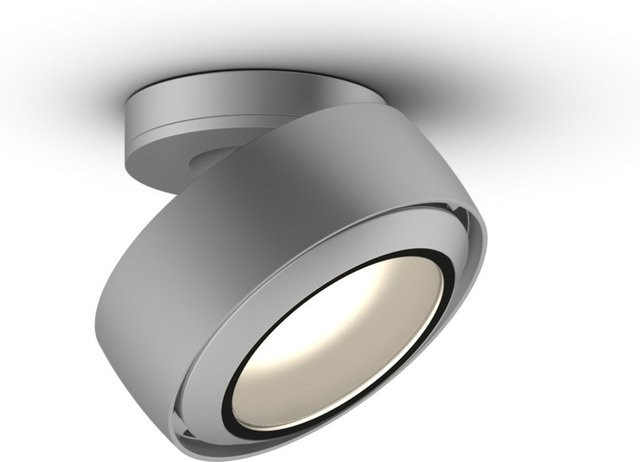 Occhio Più R alto VOLT LED-Deckenstrahler in Chrom matt mit Glas-Cone und warmweißem Licht (3000K) - Bild 1