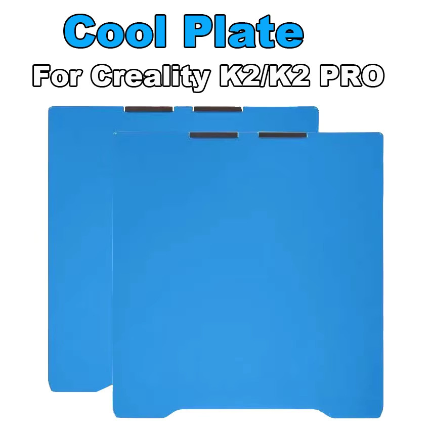 Creality Doppelseitige Druckkühlplatte Cool Spring Steel Sheet für Creality K2 und K2 Pro 3D-Drucker in Blau - Bild 2