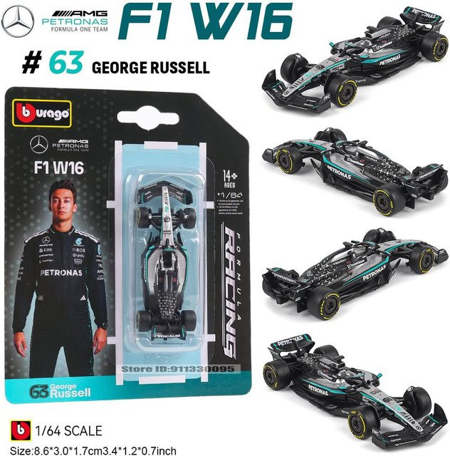 Bburago McLaren F1 Mcl39, Automodell, 1:64, ab 4 Jahren - Bild 1