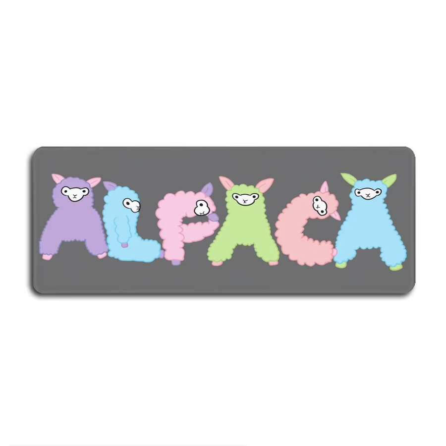 Lama Alpakas Custom Skin Tischmatte Multicolour Mousepad für PC und Tastatur - Bild 6