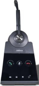 AGFEO Engage65Mono DECT-Headset schnurlos in Schwarz mit Bluetooth und In-Ear-Funktion - Bild 1