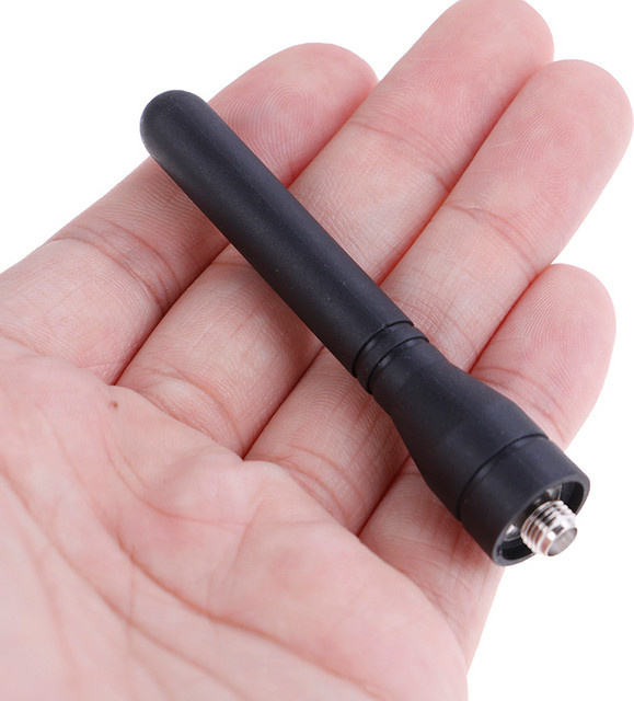 Baofeng High Gain SMA-Buchse Dual Band Antenne in Schwarz für UV-82 82L UV-5R BF-888S Walkie Talkie Radio - Bild 1