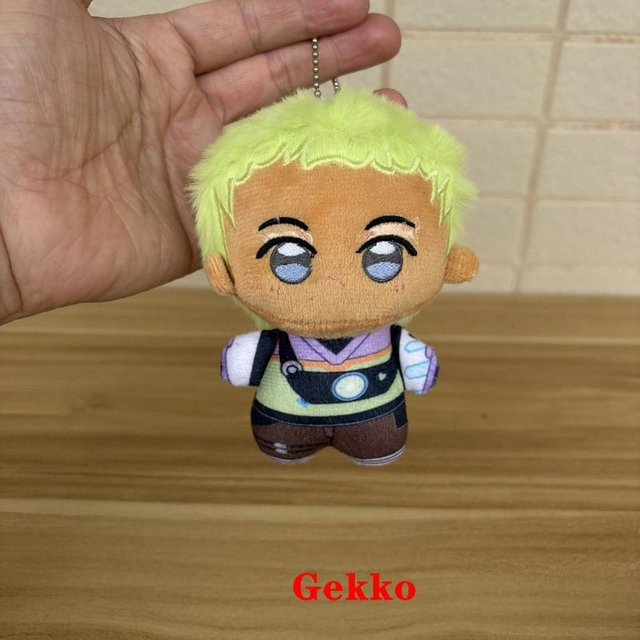 Yiran toy Valorant Gekko Joon-Hee Plüschtier, Schlüsselanhänger, 10cm, ab 18 Jahre - Bild 1