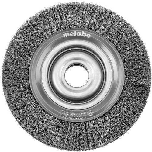 Metabo Stahldrahtrundbürste für Winkelschleifer in Grau, Durchmesser: 150 mm, Breite: 28 mm, Höhe: 20 mm - Bild 1