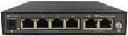 LevelOne Switch FEP-0631 mit 6x FE Ports, 4x PoE und 60W in Schwarz - Bild 1