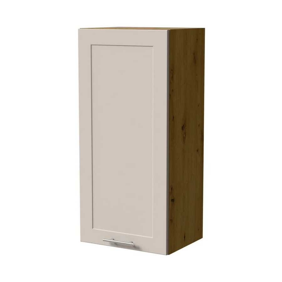 Hängeschrank Feldmann-Wohnen Oslo W4/45 in Eiche Artisan und Kaschmir Matt, B/T/H: 45 x 32,5 x 96 cm - Bild 2