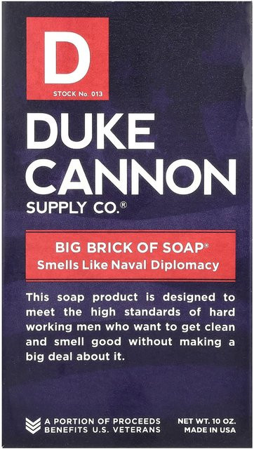 Duke Cannon Supply Co. Big Brick of Bar Soap, 283,5 g, Herren - Bild 1
