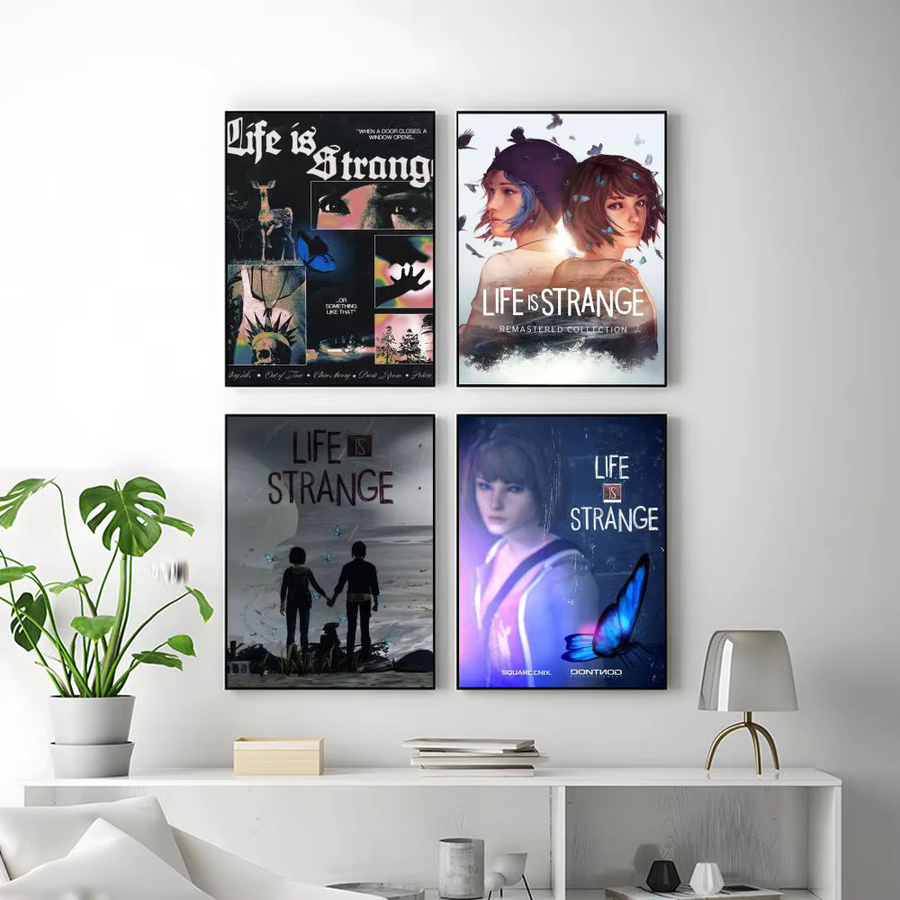 POPULAR Life Is Strange Poster HD wasserdichte selbstklebende Wandkunst in Multicolor - Bild 3