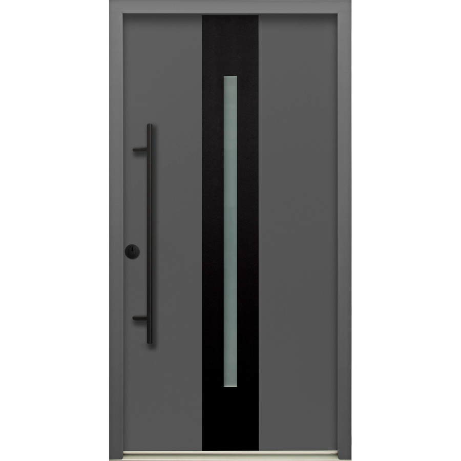 Splendoor Sicherheits-Haustür ThermoSpace Prime Dublin RC2 in Anthrazit-Schwarz mit Glaseinsatz, B: 100 cm, H: 210 cm - Bild 2